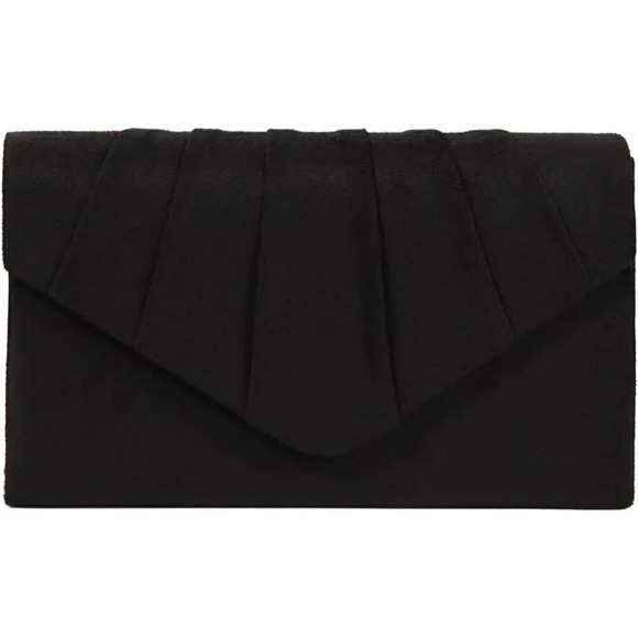 ❤️Clutch Purse  Evening Bag for Women Evening Wedding Party Velvet Suede Handbag - Picture 1 of 6